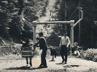 Sljeme. Sportska žičara 1964. godine